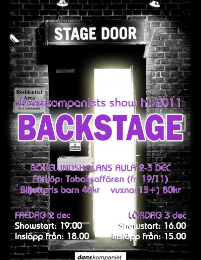 Backstage - HT2011